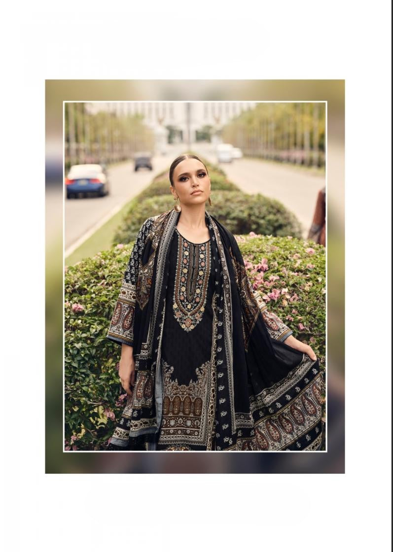 Black Lawn Cotton Readymade Pakistani Suit Collection – Elegant & Comfortable Everyday Wear