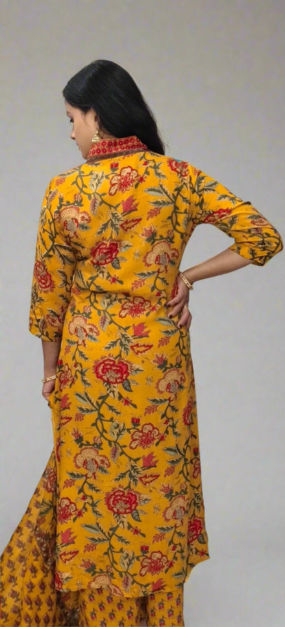 Rayon Blend Anarkali Suit Salwaar